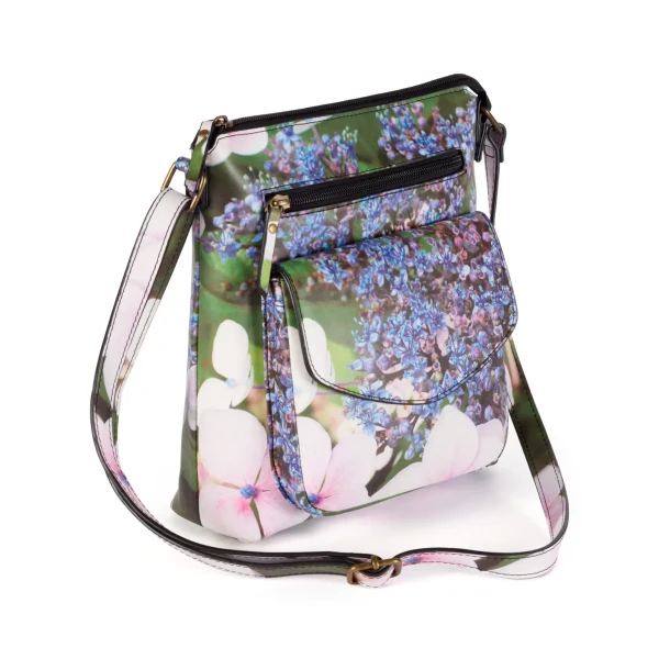 From My Mother's Garden Electric Blues Handbag
