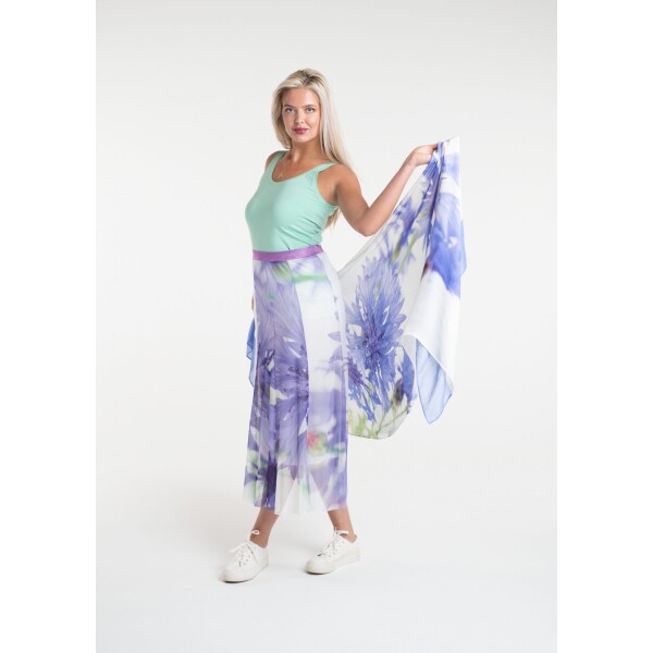 From My Mother's Garden Cornflower Scarf available from top UK stockist colmershill.com