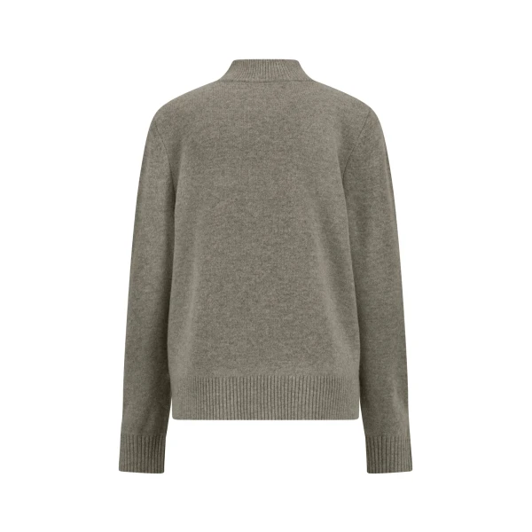 Fynch-Hatton Merino Wool High Neck Sweater back view